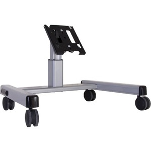 Chief Medium Confidence 2' Height Adjustable Monitor Cart - For Displays 32-65" - Black