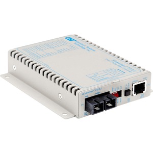 iConverter T1/E1 Fiber Media Converter RJ48 SC Single-Mode 30km Wide Temp