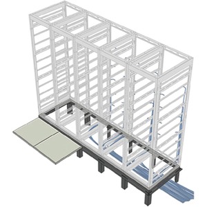 Middle Atlantic RIB-1-DRK-42 Riser Base