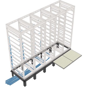 Middle Atlantic RIB-2-DRK-42 Riser Base