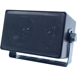 Speco DMS3TS 3-way Wall Mountable Speaker - Black