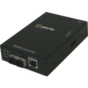 Perle S-100-S1SC20U Fast Ethernet Stand-Alone Media Converter