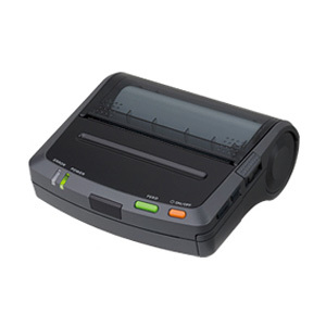 Seiko DPU-S445 Direct Thermal Printer - Monochrome - Portable - Label Print - USB - Battery Included - With Cutter