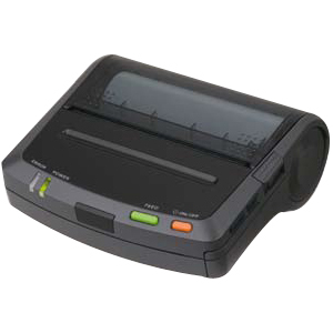 Seiko DPU-S445 Direct Thermal Printer - Monochrome - Portable, Portable - Label Print - Serial - Battery Included - With Cutter