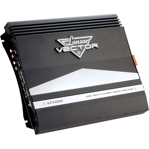 Lanzar Vector VCT2210 Car Amplifier - 2000 W PMPO - 2 Channel