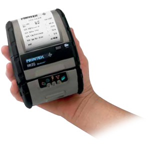 Printek Mt2B Direct Thermal Printer - Monochrome - Portable - Receipt Print - Serial - Bluetooth - Battery Included