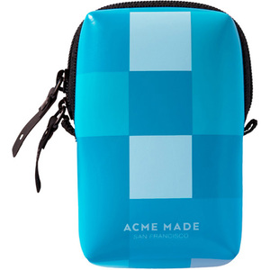 Acme Made AM00856CEU Carrying Case (Pouch) Camera - Blue Gingham