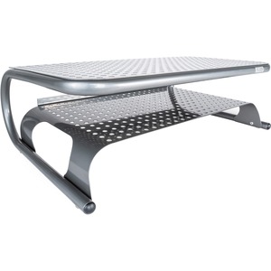 Allsop Metal Art Printer Stand 18 x 9.75 Wide Platform - Pewter (27873)