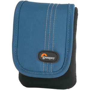Lowepro Dublin 10 Carrying Case (Pouch) Camera, Camcorder - Black, Arctic Blue