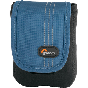 Lowepro Dublin 20 Carrying Case (Pouch) Camera, Camcorder - Black, Arctic Blue