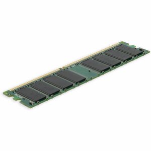 AddOn AA32C12864-PC400 x1 Dell A0288600 Compatible 1GB DDR-400MHz Unbuffered Dual Rank 2.5V 184-pin CL3 UDIMM