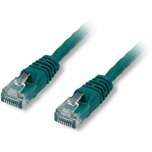 Comprehensive Cat5e 350 Mhz Snagless Patch Cable 7ft Green