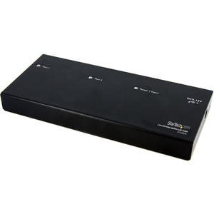 StarTech.com 2 Port DVI Video Splitter with Audio