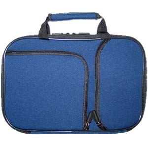 Digital Treasures PocketPro 7090 Carrying Case (Briefcase) for 9" to 10" Netbook - Navy Blue