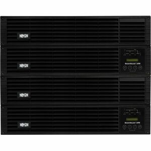 Tripp Lite UPS Smart Online 12000VA 10800W Rackmount 12kVA PDU 200V-240V USB DB9 Manual Bypass Hot Swap 8U