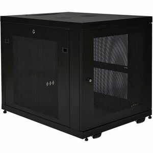 Tripp Lite 12U Rack Enclosure Server Cabinet Doors & Sides 1000lb Capacity