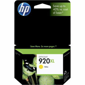 HP 920XL Original High Yield Inkjet Ink Cartridge - Yellow - 1 / Pack