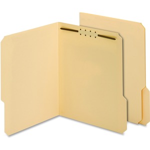 Folder w/1 Fastner, 11pt, 3/4 Exp, 1/3 Cut, Ltr, 50/BX, MLA