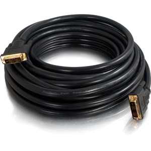 C2G 100ft Pro Series DVI-D CL2 M/M Single Link Digital Video Cable