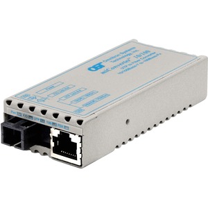 miConverter 10/100 Plus Ethernet Single-Fiber Media Converter RJ45 SC Single-Mode BiDi 20km