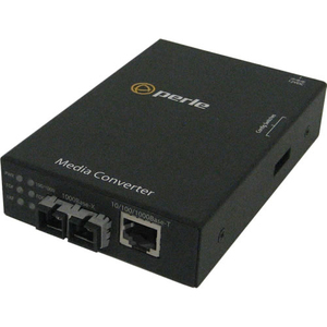 Perle S-1110-S2SC40 Gigabit Ethernet Media Converter