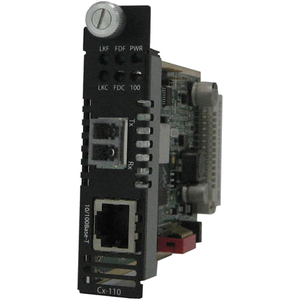 Perle CM-110-S2LC40 Fast Ethernet Media and Rate Converter