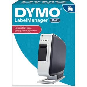 Dymo LabelManager Thermal Transfer Printer - Label Print - Battery Included - With Cutter - Black, Silver