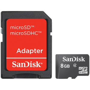 SanDisk SDSDQM008GB35A 8 GB Class 4 microSDHC