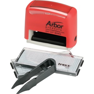 Personalised DIY Self Inking Rubber Stamp Kit Customised Business