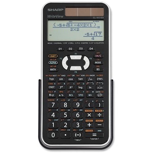 and math iic twin power calculator runs on solar power and battery 