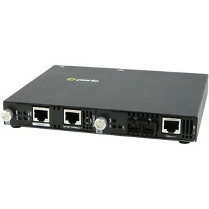 Perle SMI-100-M2SC2 - Fast Ethernet Standalone IP Managed Media Converter