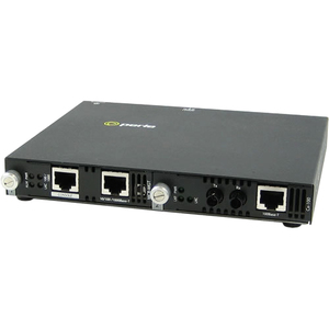 Perle SMI-100-M2ST2 - Fast Ethernet Standalone IP Managed Media Converter