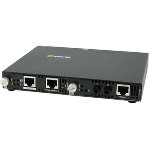 Perle SMI-100-S2ST40 Fast Ethernet Standalone IP Managed Media Converter