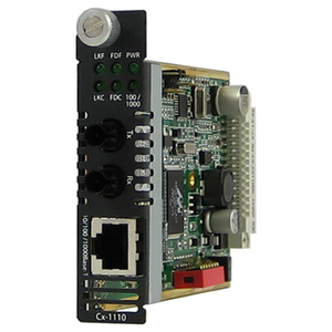 Perle CM-1110-S2ST120 Gigabit Ethernet Media Converter