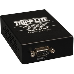 Tripp Lite VGA over Cat5 Cat6 Extender Remote Receiver 1920x1440 TAA GSA