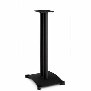 Sanus Steel Series Heavy-Duty Speaker Stand for Bookshelf Speakers - Sold as Pair - 30in Height - Black