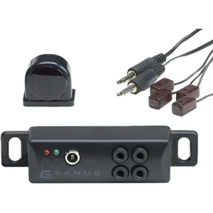 Sanus Infrared Repeater Kit - For AV Equipment Operation - Black