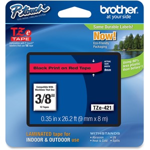 Brother P-touch TZe Laminated Tape Cartridges