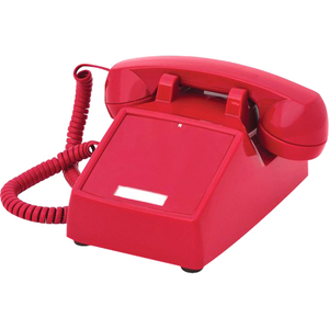 Cortelco 250047VBANDL Standard Phone - Red