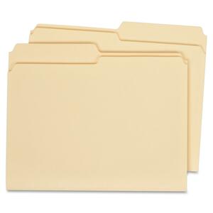 File Folders, 11pt, 3/4 Exp, Ltr, 1/2 Cut, 100/BX, MLA