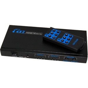Bytecc HMMSS402 4x2 HDMI Matrix Switch