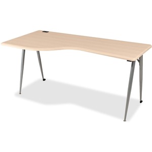 Balt iFlex Large Desk - Left - Teak