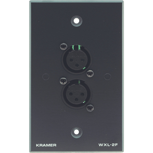 Kramer WXL-2F Audio Faceplate