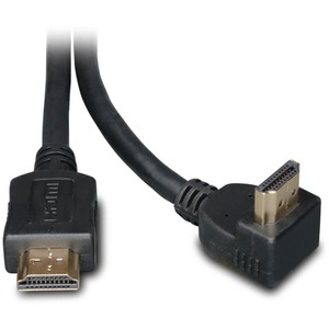 Tripp Lite High-Speed HDMI Cable with 1 Right-Angle Connector Digital Video with Audio (M/M) 6 ft. (1.83 m)