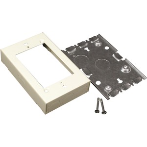 Wiremold Raceway V5748S Mounting Box - Ivory