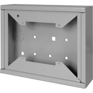 Quam Mounting Enclosure for Speaker, Intercom Sub Station - Gray