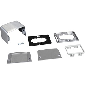 Wiremold 525 Series Four-Piece Communication Service Fitting