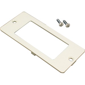 Wiremold 5500 Rectangle Receptacle Faceplate Fitting