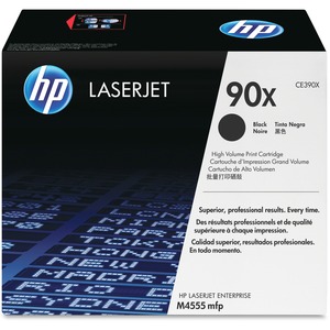 HP 90X (CE390XG) Original Laser Toner Cartridge - Single Pack - Black - 1 Each