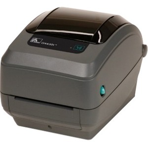 Zebra GX420t Desktop Direct Thermal/Thermal Transfer Printer - Monochrome - Label Print - USB - Serial - Parallel - US